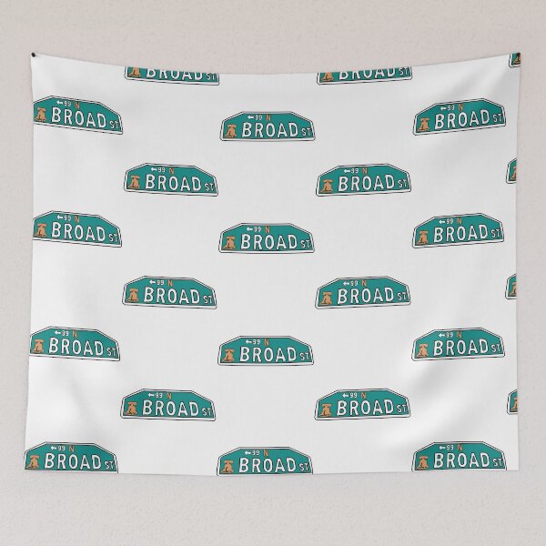 Item preview, Philly Broad St Sign designed and sold by murray-mckenzie.
