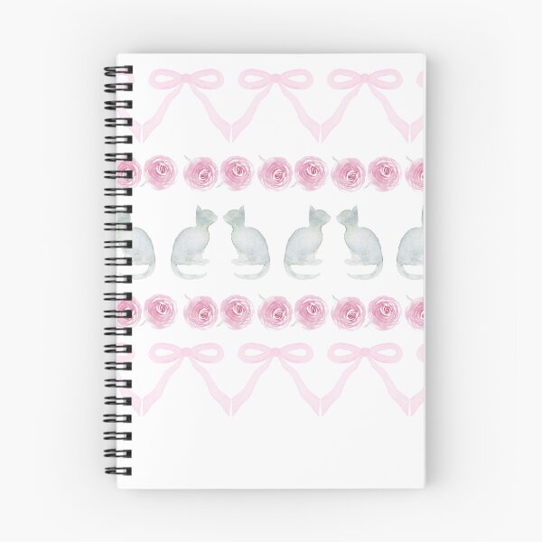 Item preview, Lazos rosas y gatitos grises designed and sold by Daily Miracles.