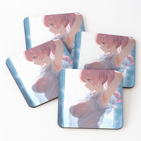 Item preview, Tsumugi Princess Connect Rainy Window Calm Anime Girl designed and sold by thedarvills.