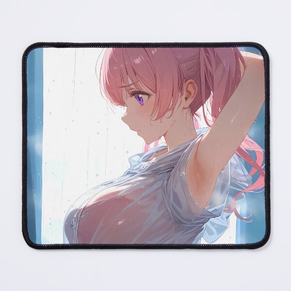 Item preview, Tsumugi Princess Connect Rainy Window Calm Anime Girl designed and sold by thedarvills.