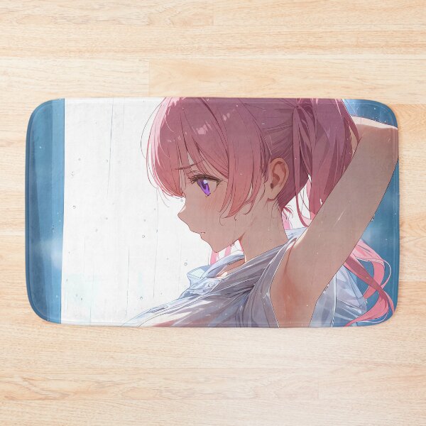 Item preview, Tsumugi Princess Connect Rainy Window Calm Anime Girl designed and sold by thedarvills.