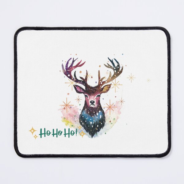 Item preview, Colorful Stag - Ho Ho Ho designed and sold by artshop77.