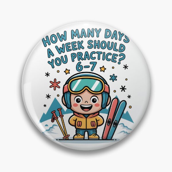 Item preview, How Many Days A Week Should You Practice Ski Instructor designed and sold by AniArtPL.