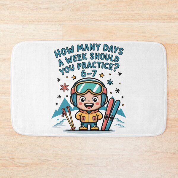 Item preview, How Many Days A Week Should You Practice Ski Instructor designed and sold by AniArtPL.
