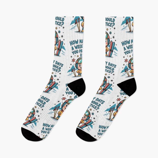Item preview, How Many Days A Week Should You Practice Ski Instructor designed and sold by AniArtPL.