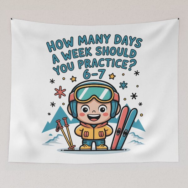 Item preview, How Many Days A Week Should You Practice Ski Instructor designed and sold by AniArtPL.