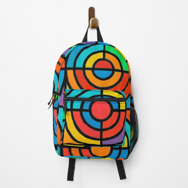 Item preview, Radiant grid of geometric semicircles designed and sold by Sigtrix.