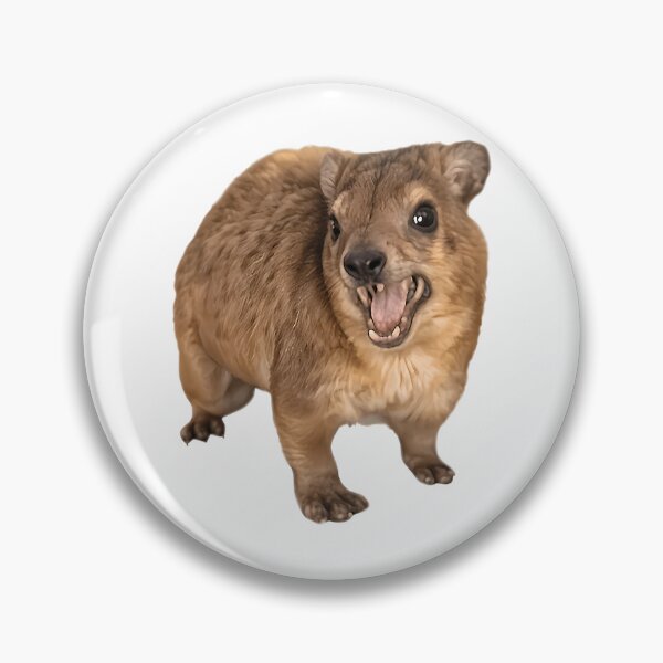 Item preview, Funny Hyrax Screaming Wawa Awawa designed and sold by murray-mckenzie.