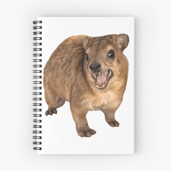Item preview, Funny Hyrax Screaming Wawa Awawa designed and sold by murray-mckenzie.
