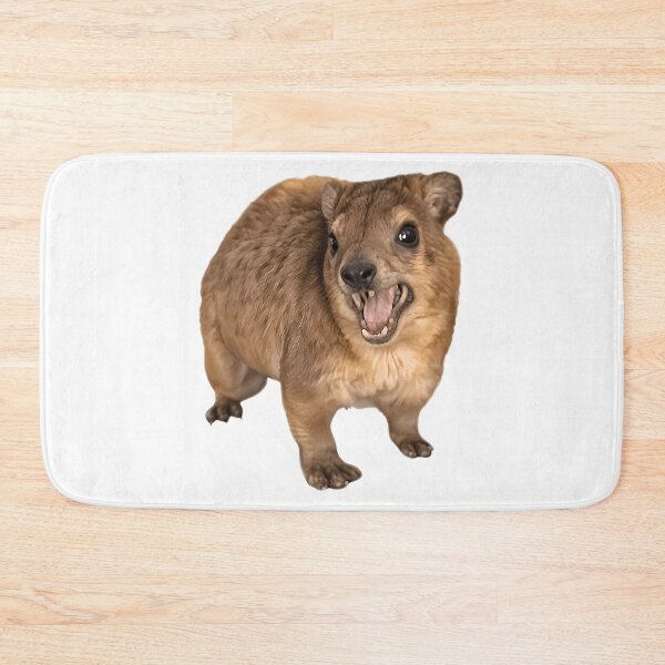 Item preview, Funny Hyrax Screaming Wawa Awawa designed and sold by murray-mckenzie.