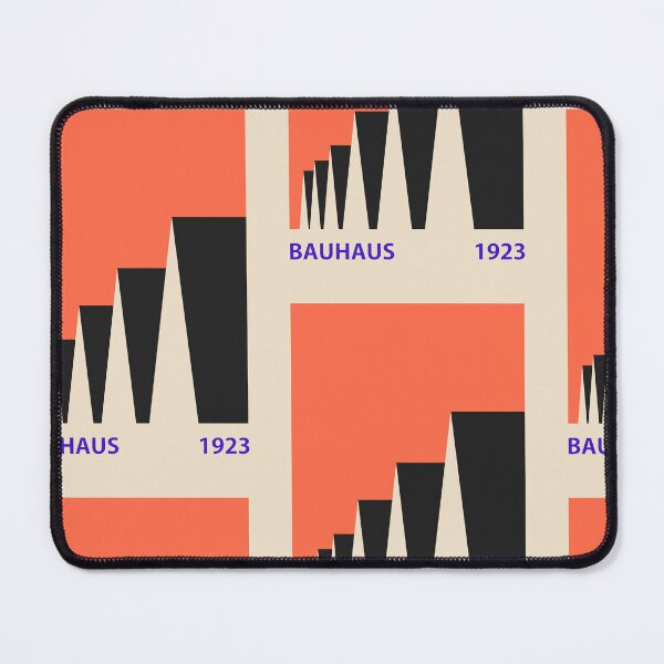 Item preview, Bauhaus 1923 Abstract Geometric Poster With Bold Triangles And Modern Color Block designed and sold by portokalis.
