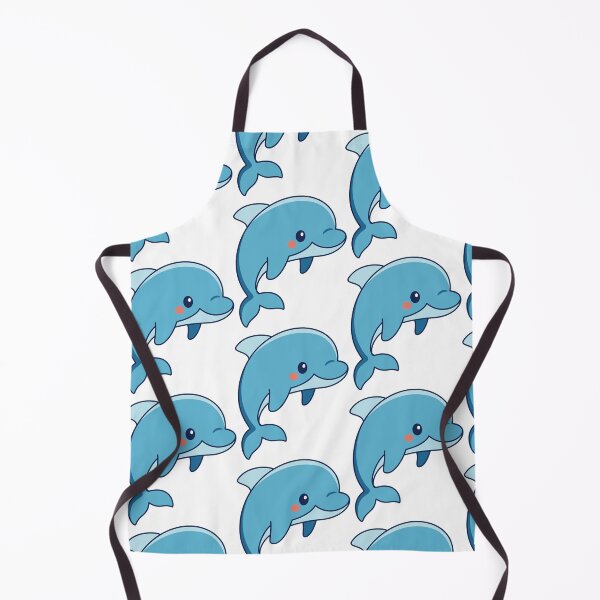 Item preview, Cute Baby Dolphin, Cartoon Animal designed and sold by GoldenSunsetBloom.