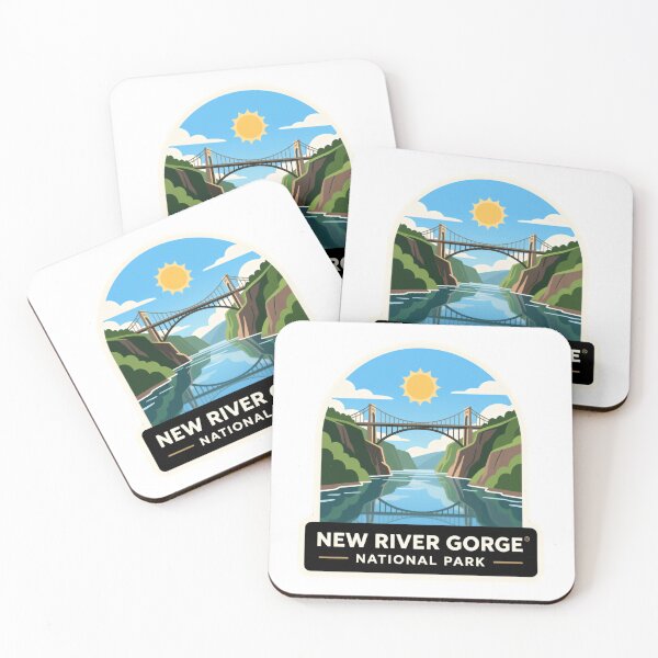 Item preview, New River Gorge National Park Whispering Pine Overlook Route designed and sold by Simsimah26Parks.