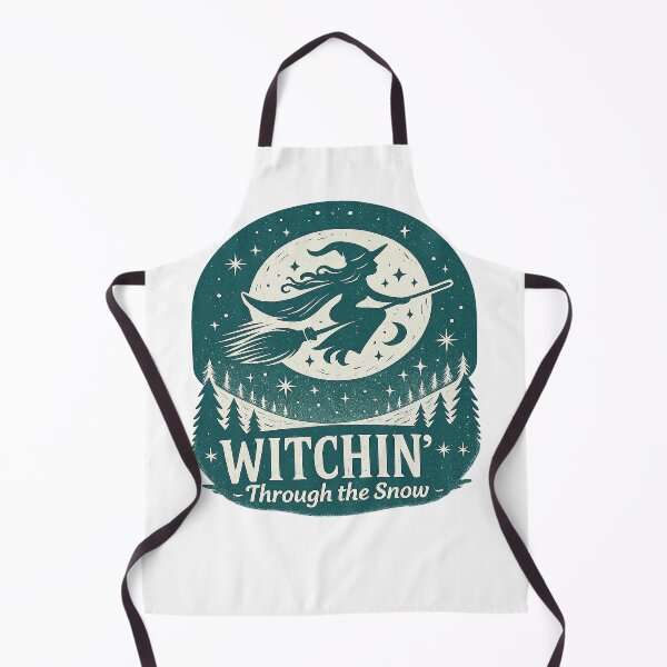 Item preview, Witchin' Through the Snow designed and sold by TreeWyzard Creations.