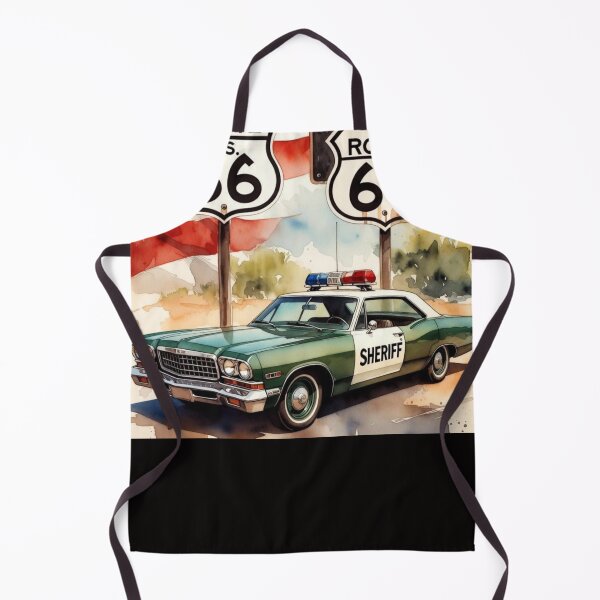 Item preview, Classic American Police/Sheriff cars 1 designed and sold by T-shirt365brand.