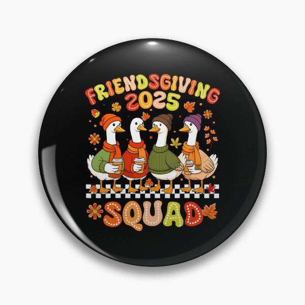 Item preview, Thankful Humor Friends Friendsgiving Party 90s Turkey Squad designed and sold by Daleburuling.