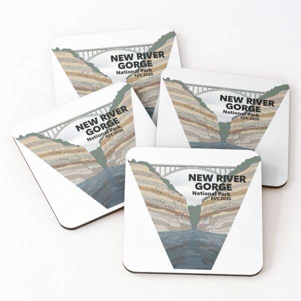 Item preview, New River Gorge National Park Silverwind Bluff Trail designed and sold by Simsimah26Parks.