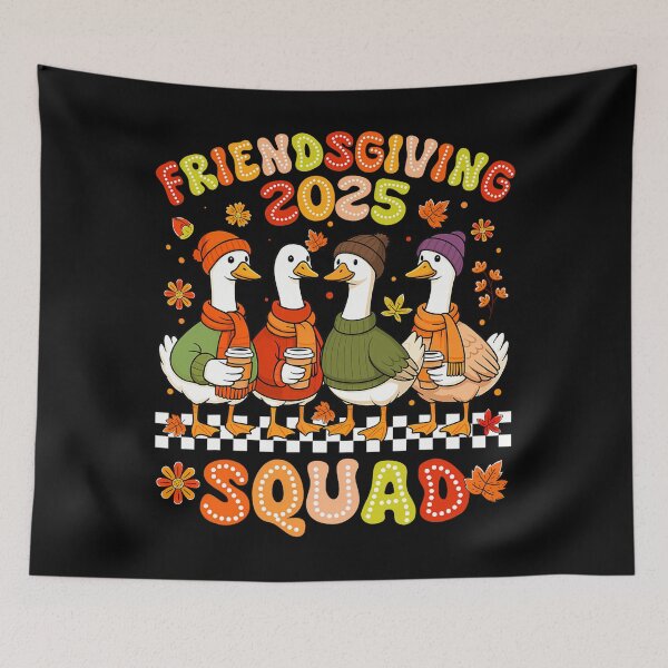 Item preview, Thankful Humor Friends Friendsgiving Party 90s Turkey Squad designed and sold by Daleburuling.
