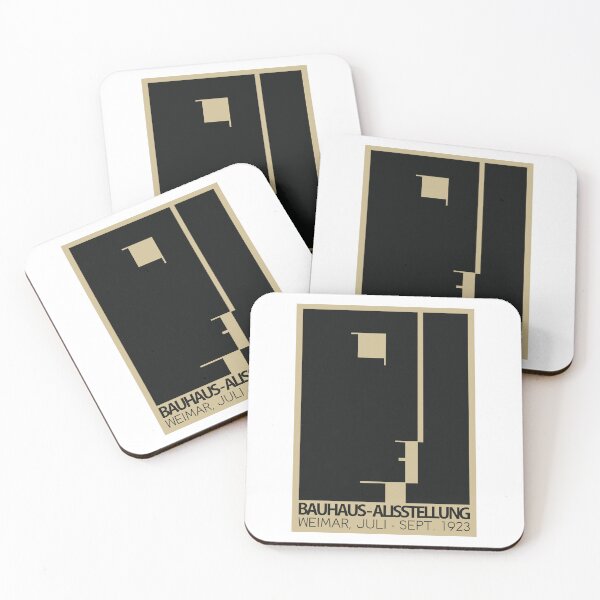 Item preview, Bauhaus Ausstellung Poster Weimar 1923 — Modernist Graphic Design and Architecture Exhibition designed and sold by portokalis.