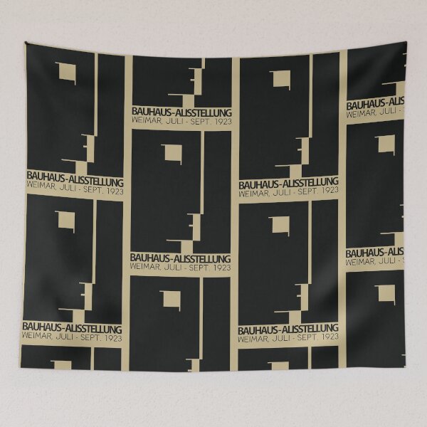 Item preview, Bauhaus Ausstellung Poster Weimar 1923 — Modernist Graphic Design and Architecture Exhibition designed and sold by portokalis.