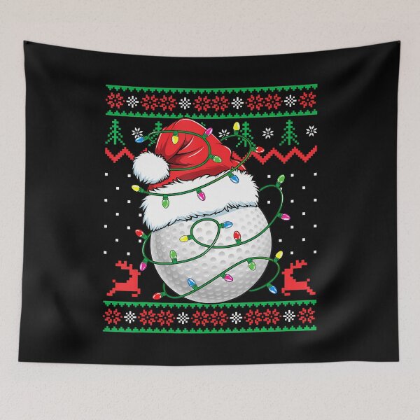 Item preview, Funny Golf Ugly Christmas 	 Womens Mens Golfing designed and sold by FlorenceNorma.