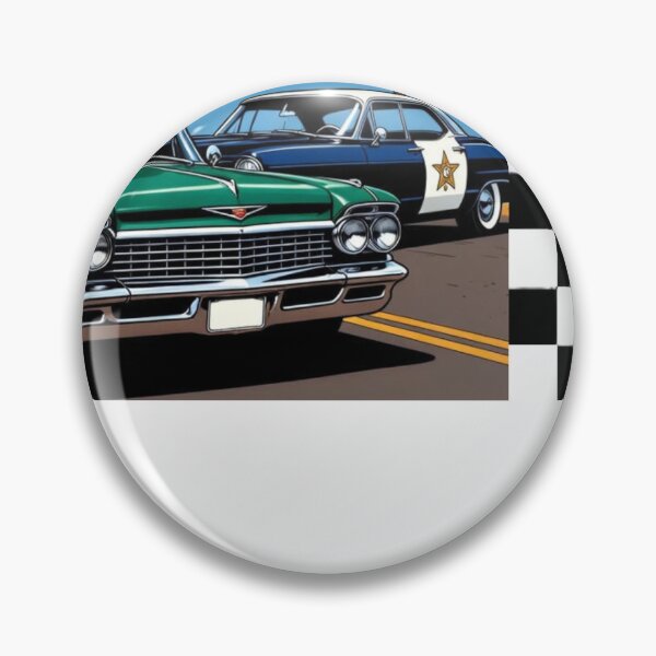 Item preview, Classic American Police/Sheriff cars 2 designed and sold by T-shirt365brand.