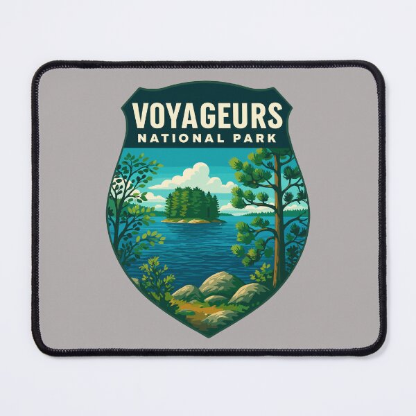 Item preview, Voyageurs National Park Minnesota Lake Sticker designed and sold by Ismeal Von.