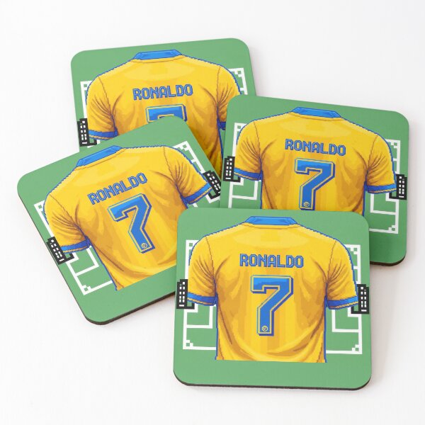 Item preview, Cristiano Ronaldo Al-Nassr 8-Bit Soccer Football designed and sold by Gegenpress Design.