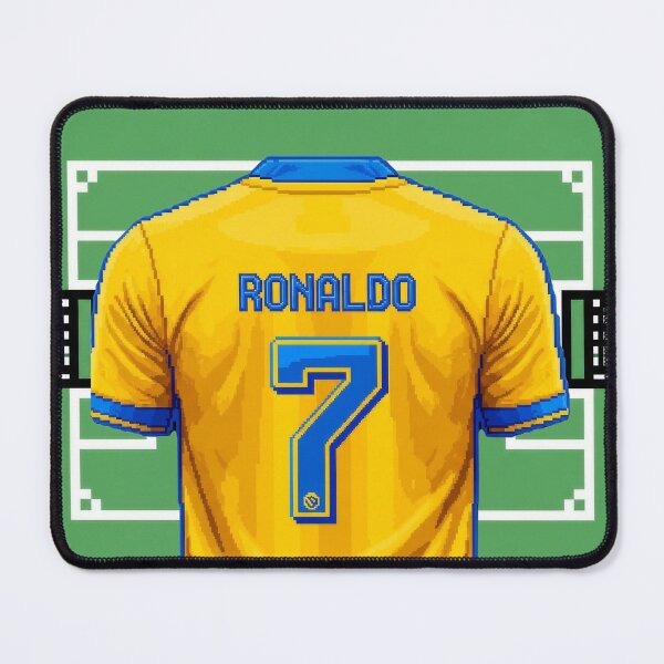 Item preview, Cristiano Ronaldo Al-Nassr 8-Bit Soccer Football designed and sold by Gegenpress Design.