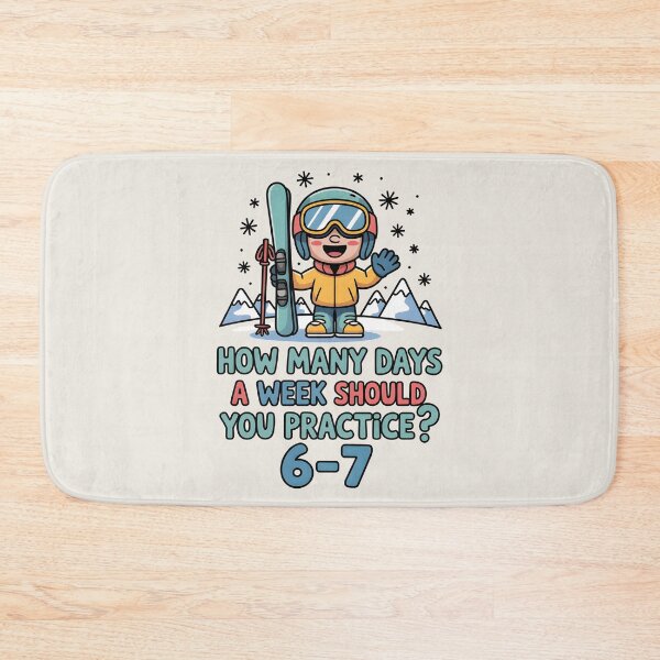 Item preview, How Many Days A Week Should You Practice Ski Instructor designed and sold by AniArtPL.