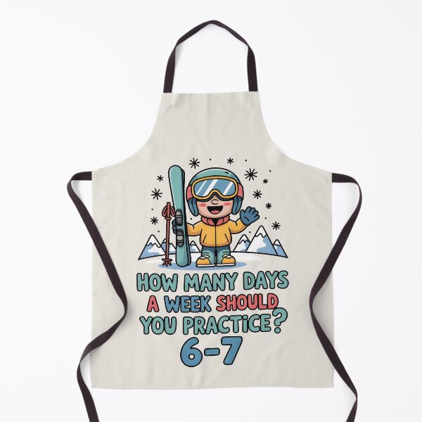 Item preview, How Many Days A Week Should You Practice Ski Instructor designed and sold by AniArtPL.