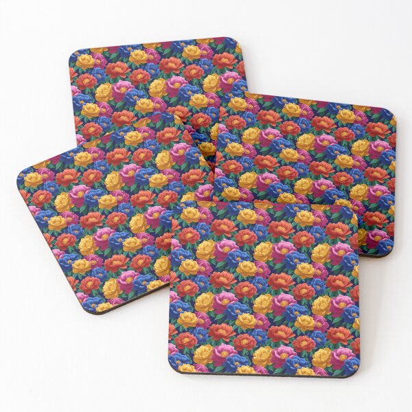 Item preview, Cute Fragrant Floral Peonies Print For Rustic Charm designed and sold by RoyalStarsPatts.