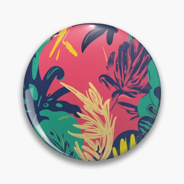 Item preview, Tropical neon dream seamless pattern designed and sold by Oximus.