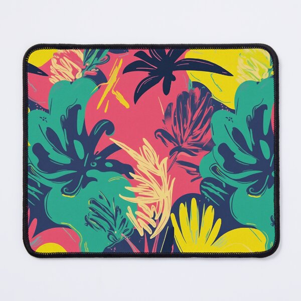 Item preview, Tropical neon dream seamless pattern designed and sold by Oximus.