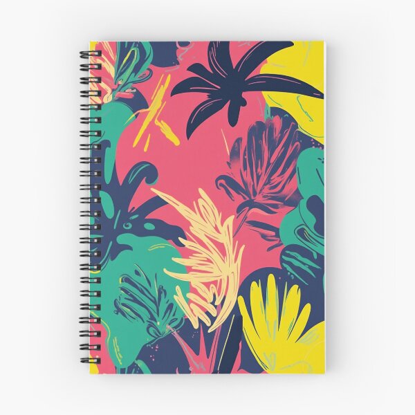 Item preview, Tropical neon dream seamless pattern designed and sold by Oximus.