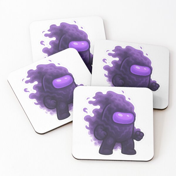 Item preview, Dispatch Game Ghost Wraith Sticker | Purple Phantom Crewmate | Shadow Aura Spirit PNG designed and sold by Gurjeetpixelart.