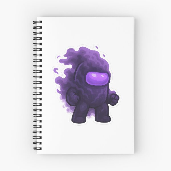 Item preview, Dispatch Game Ghost Wraith Sticker | Purple Phantom Crewmate | Shadow Aura Spirit PNG designed and sold by Gurjeetpixelart.
