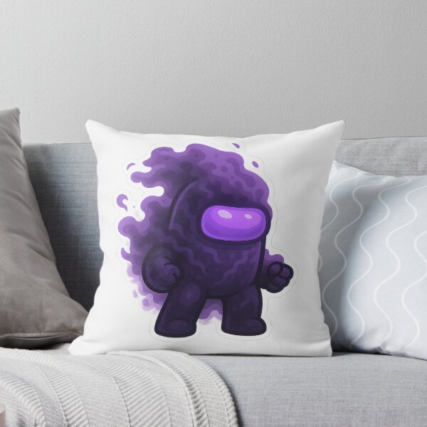 Item preview, Dispatch Game Ghost Wraith Sticker | Purple Phantom Crewmate | Shadow Aura Spirit PNG designed and sold by Gurjeetpixelart.
