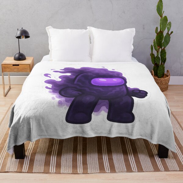 Item preview, Dispatch Game Ghost Wraith Sticker | Purple Phantom Crewmate | Shadow Aura Spirit PNG designed and sold by Gurjeetpixelart.