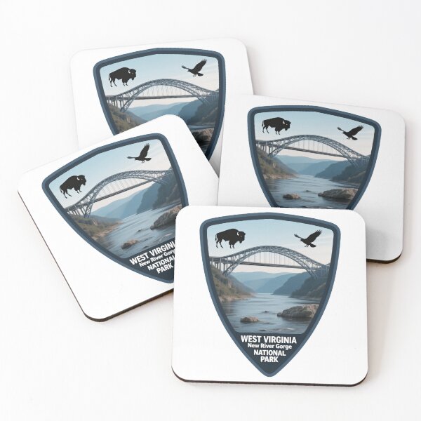 Item preview, New River Gorge National Park Cliffspan Vista Route designed and sold by Simsimah26Parks.
