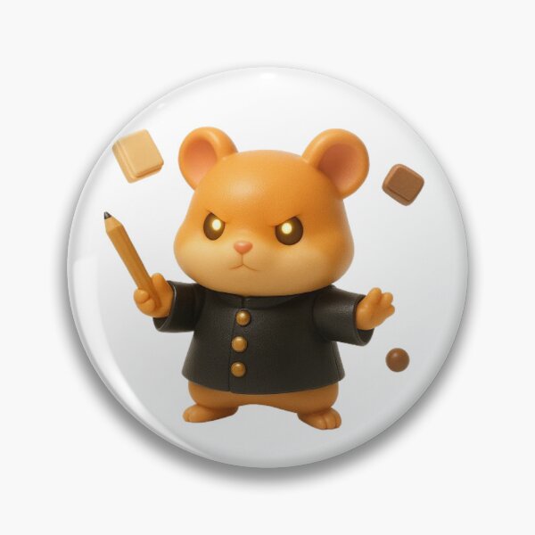 Item preview, Telekinetic Hamster – The Master of the Mind designed and sold by ReineDingo.