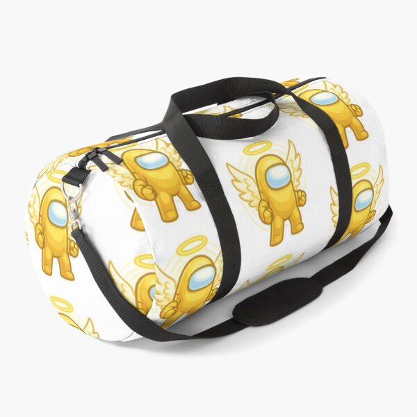 Item preview, Dispatch Game Angel Guardian Sticker | Golden Light Crewmate with Wings | Holy Power PNG designed and sold by Gurjeetpixelart.