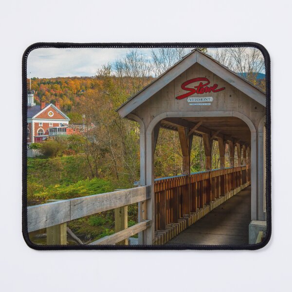 Item preview, Stowe Covered Footbridge designed and sold by Viv Thompson Photography .