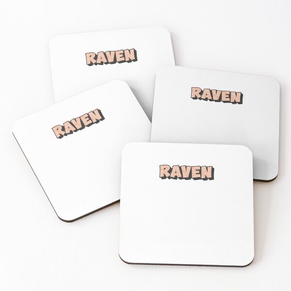 Aperçu de l'œuvre Raven, un design personnalisé avec le nom de votre choix pour filles, adolescentes et femmes. créée et vendue par Watsonarts.