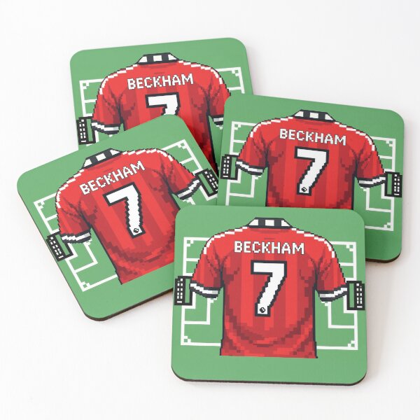Item preview, David Beckham Man Utd 8-Bit Soccer Football designed and sold by Gegenpress Design.