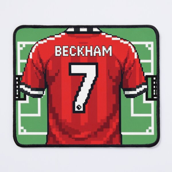 Item preview, David Beckham Man Utd 8-Bit Soccer Football designed and sold by Gegenpress Design.