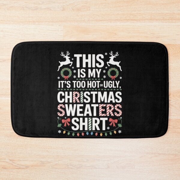 Item preview, For This Hot It's Too Meme Sweaters Is Christmas Ugly Funny My Shirt designed and sold by JasonCorvar.