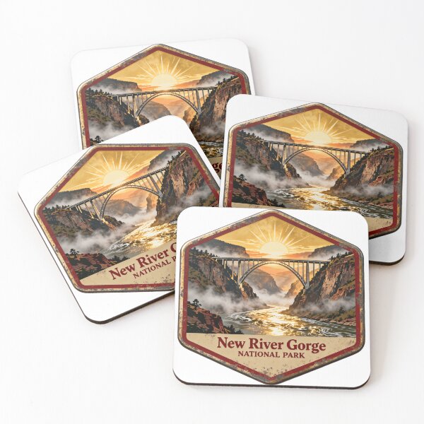 Item preview, Canyon break Vista Trail New River Gorge National Park designed and sold by Simsimah26Parks.
