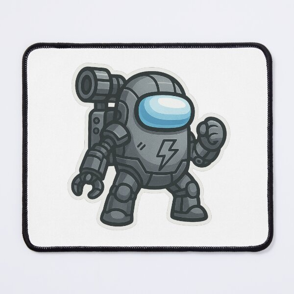 Item preview, Dispatch Game Mecha Commander Sticker | Robot Armor Crewmate | Tech Warrior PNG designed and sold by Gurjeetpixelart.