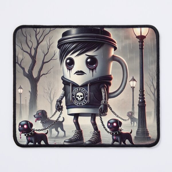 Item preview, Mr. Coffee Dog Walker designed and sold by Occupational Horrors.